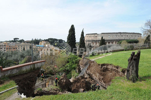 ローマの ネロ皇帝の黄金宮殿 地下遺構の天井が崩落 写真5枚 ファッション ニュースならmode Press Powered By Afpbb News