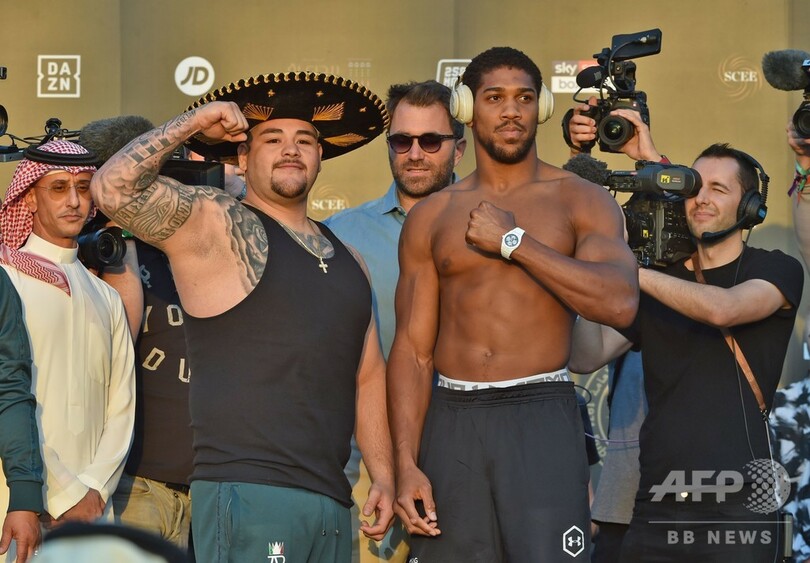 ジョシュアが体絞って「砂丘の激突」へ、ルイスとの体重差は20キロ超