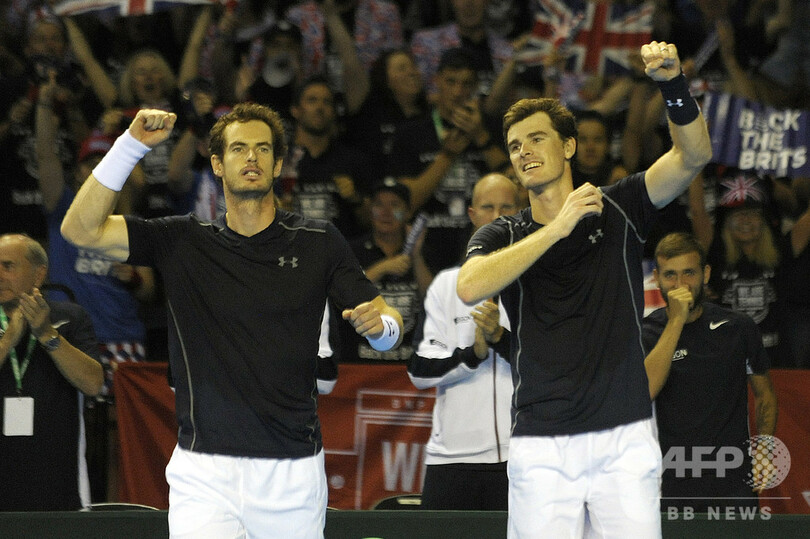 マレーがシティ・オープン出場、兄弟ダブルスに「興奮している」