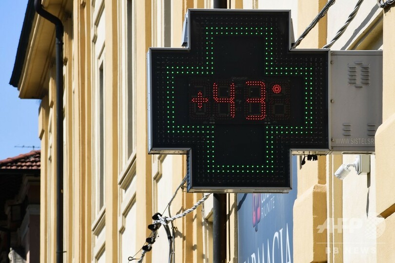 仏で史上最高気温、45度超を観測 欧州熱波、各国で死者