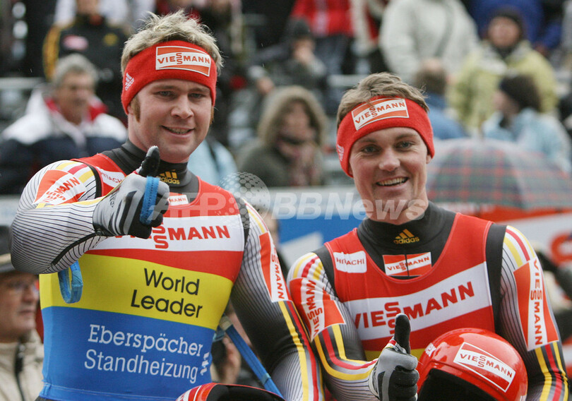 ＜リュージュ 06-07W杯・第5戦＞ライトナー／レッシュ組 男子・二人乗りで優勝し今季3勝目を挙げる - ドイツ