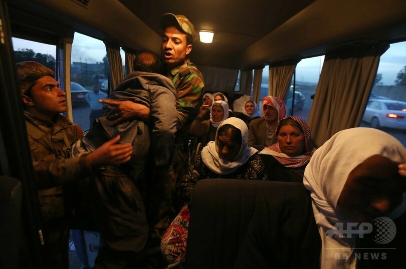 「イスラム国」、ヤジディー教徒200人超を解放 イラク
