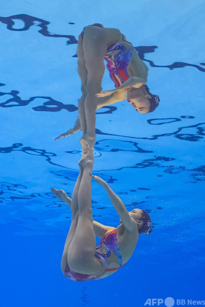 乾友紀子がソロTR連覇 世界水泳AS