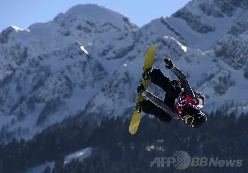 男子スロープスタイル決勝で銀メダルのサンドベック、ソチ五輪