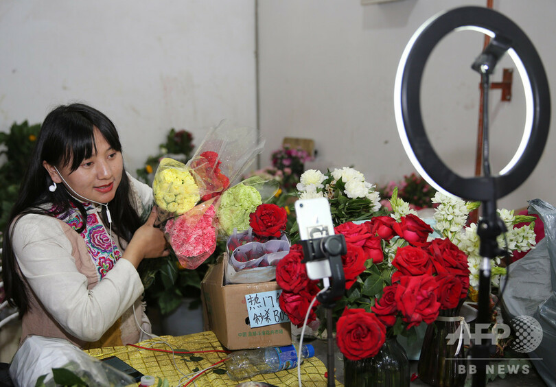 活気づく生花ビジネス 中国・昆明市