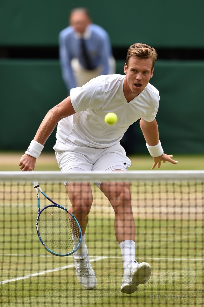 マレーがベルディハに快勝し大会3度目の決勝進出、ウィンブルドン選手権