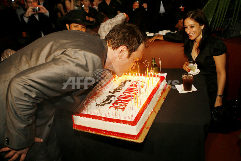 映画「The Grindhouse」プレミアでタランティーノ監督の誕生祝い - 米国