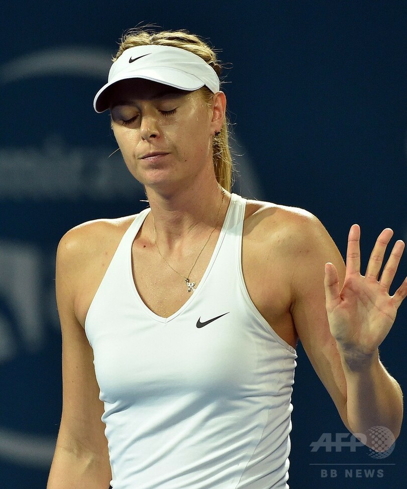 シャラポワがイワノビッチ下し優勝、ツアー通算34勝目 ブリスベーン国際