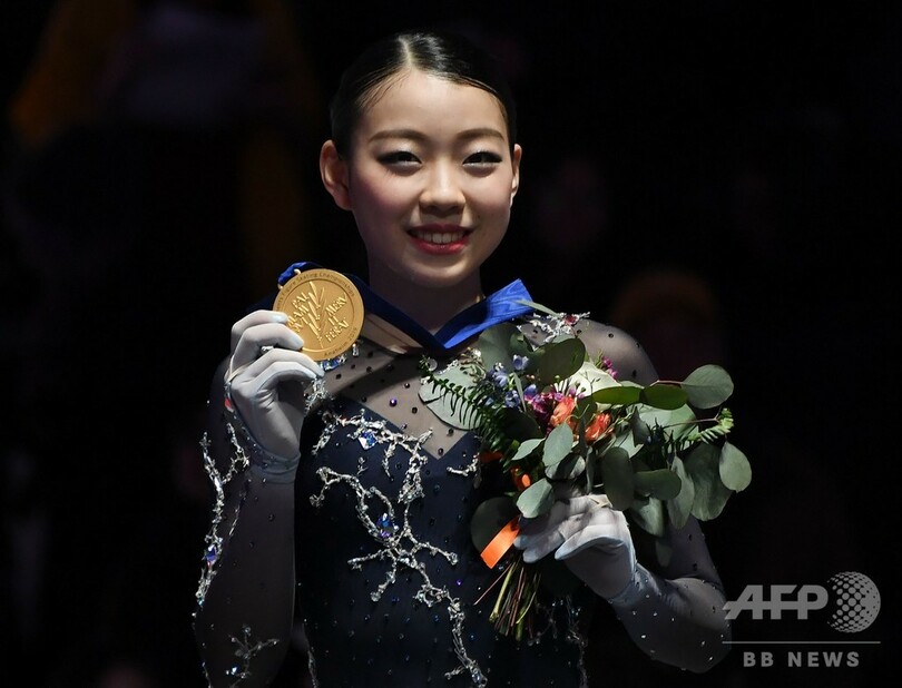 紀平が圧巻演技で大逆転V、三原は3位に食い込む 四大陸選手権
