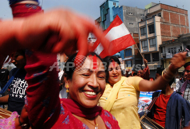ネパール制憲議会選挙、開票始まる