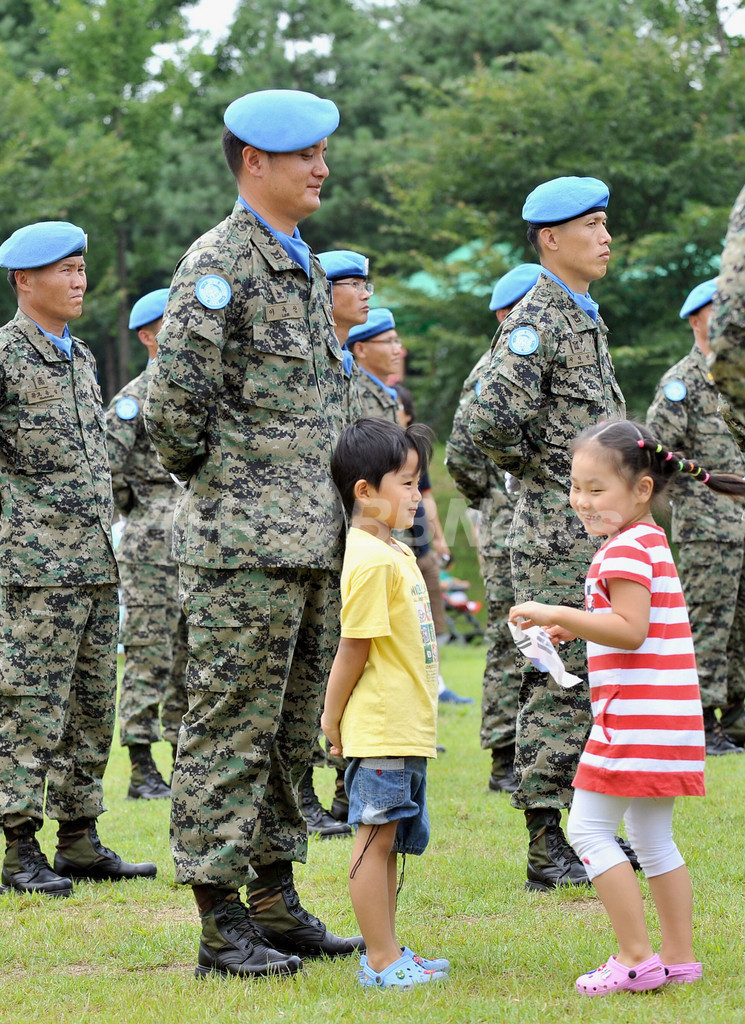 韓国軍兵士360人レバノンへ、国連PKOに参加