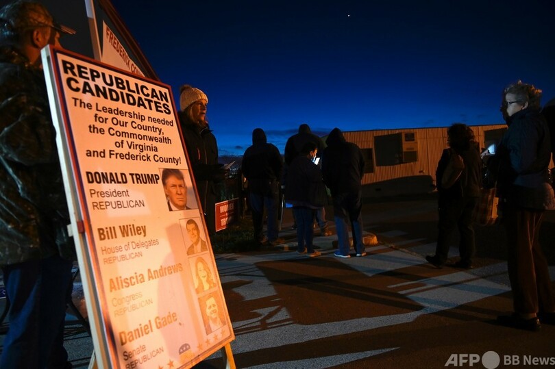 米大統領選、投票開始