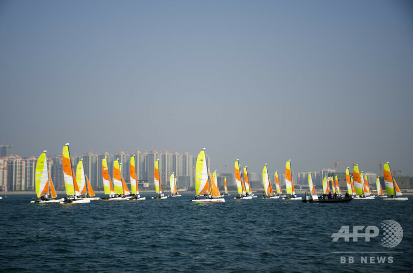 「一帯一路」国際ヨットレースを開催、中国・広西