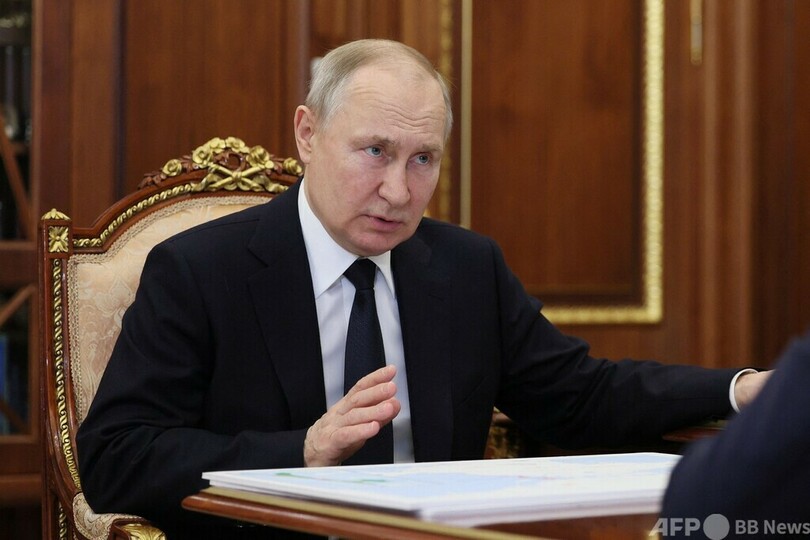 プーチン氏、ウクライナ南・東部訪問 大統領府