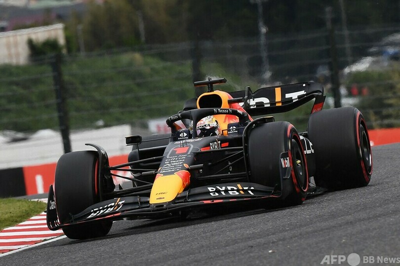 連覇狙うフェルスタッペンがポールポジション獲得、日本GP