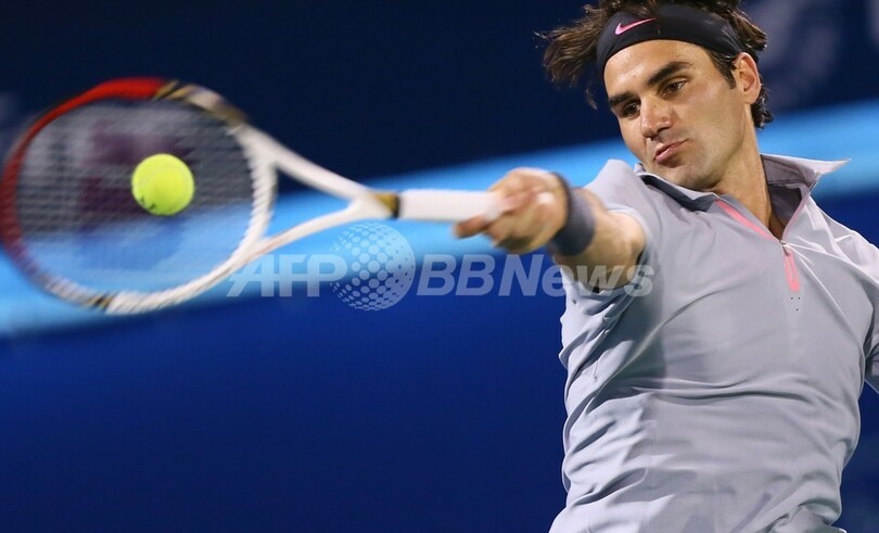 フェデラーが順当に準々決勝進出、ドバイ・テニス選手権