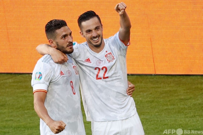 スペイン5発大勝 決勝T1回戦はクロアチアと 欧州選手権