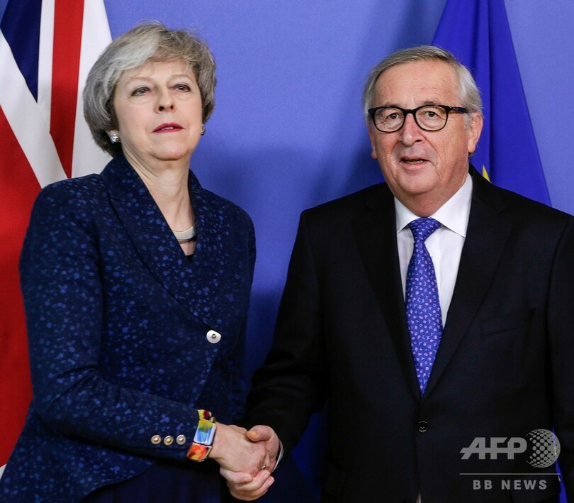 英とEU、ブレグジットめぐり再会談で合意