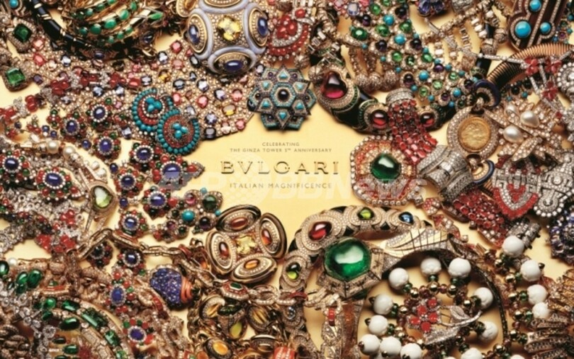 ブルガリ銀座タワー5周年記念、「イタリア至高の輝き展」開催