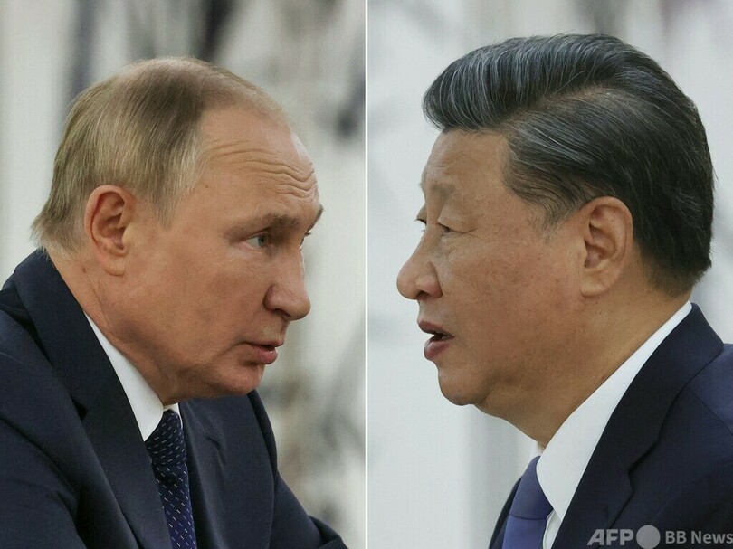 「一極体制」狙うと米を批判 中国主席との会談でロシア大統領