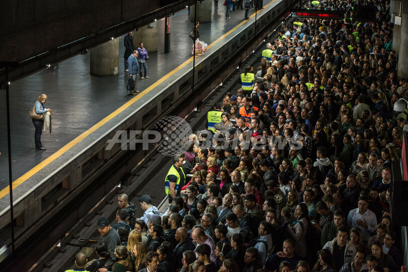 東京も顔負けのラッシュアワー、ブラジル