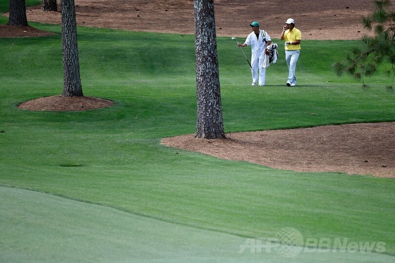 松山英樹、通算7オーバーで予選落ち マスターズ