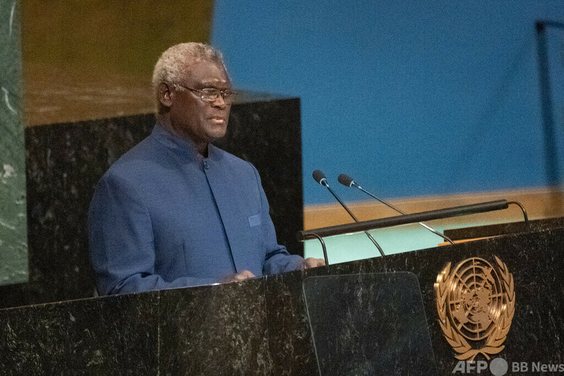 ソロモン諸島首相、9日から中国を公式訪問