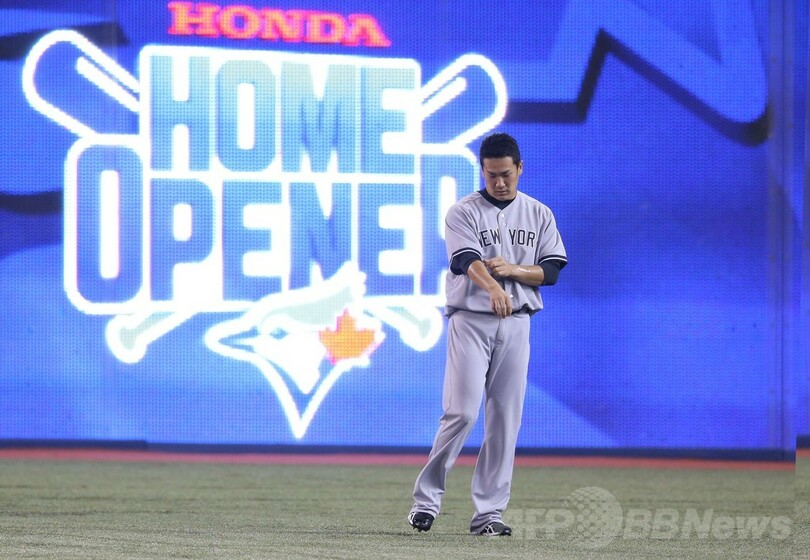 ヤンキース田中、メジャー初登板を勝利で飾る