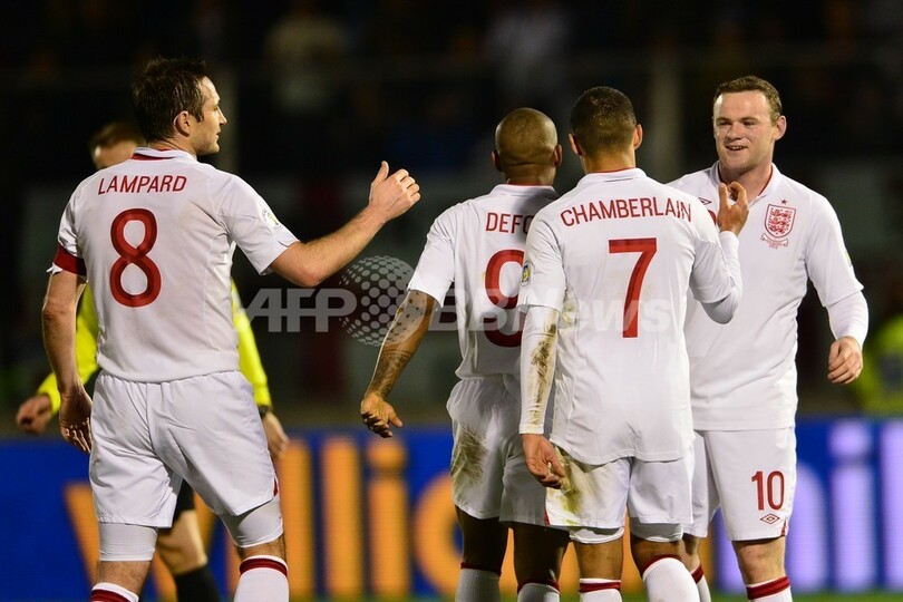 イングランド、8得点でサンマリノに大勝 W杯欧州予選