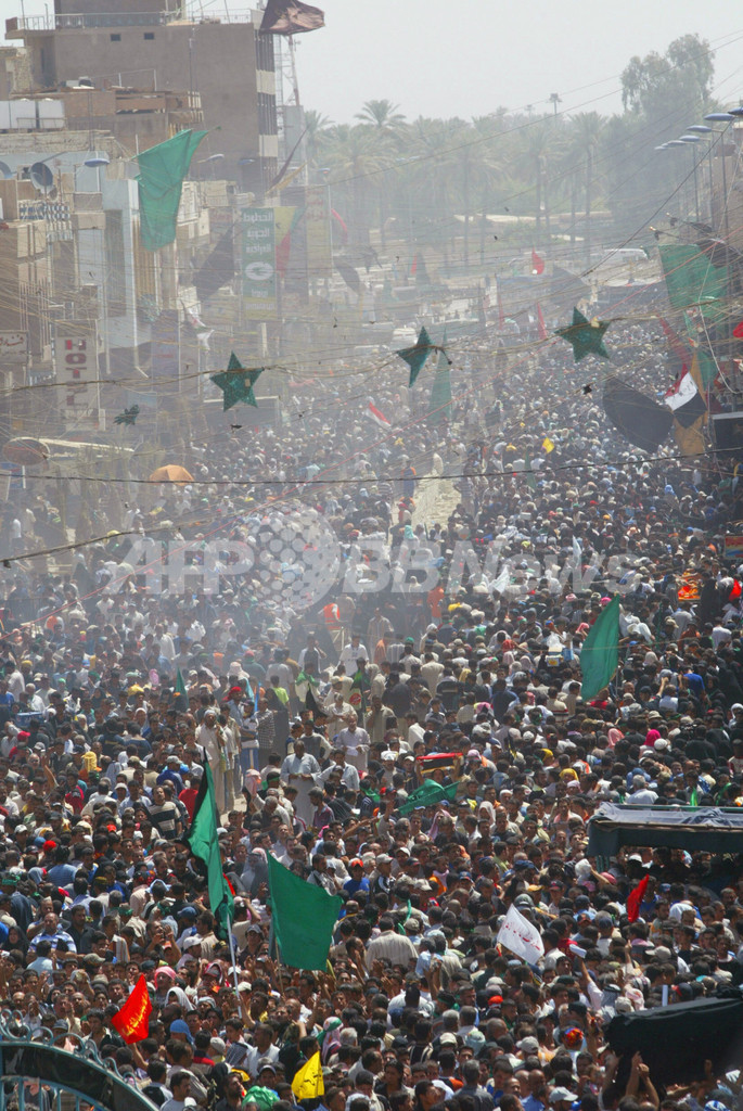 イスラム教シーア派巡礼者、バグダッドに集結