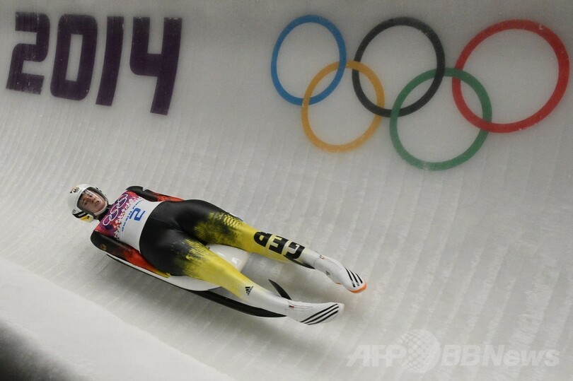 ガイゼンベルガーが女子リュージュで金メダル、ソチ五輪