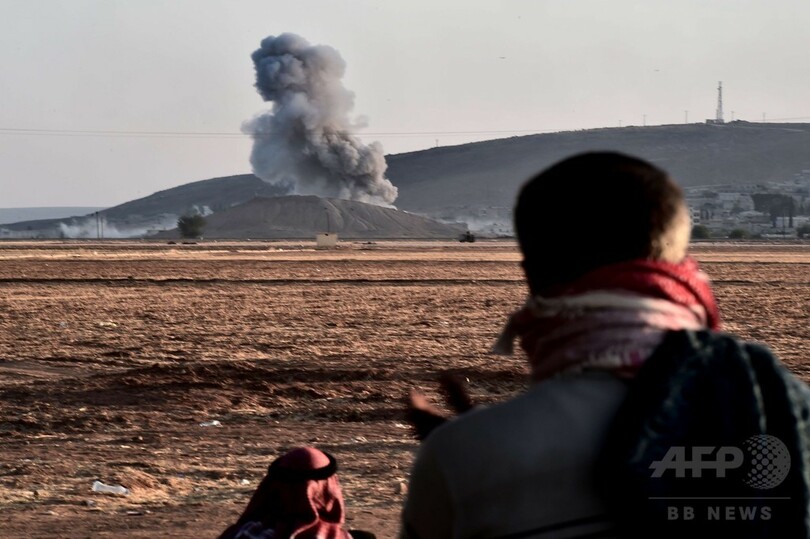 IS、シリア国境の町に進攻 米「空爆だけでは陥落防げず」