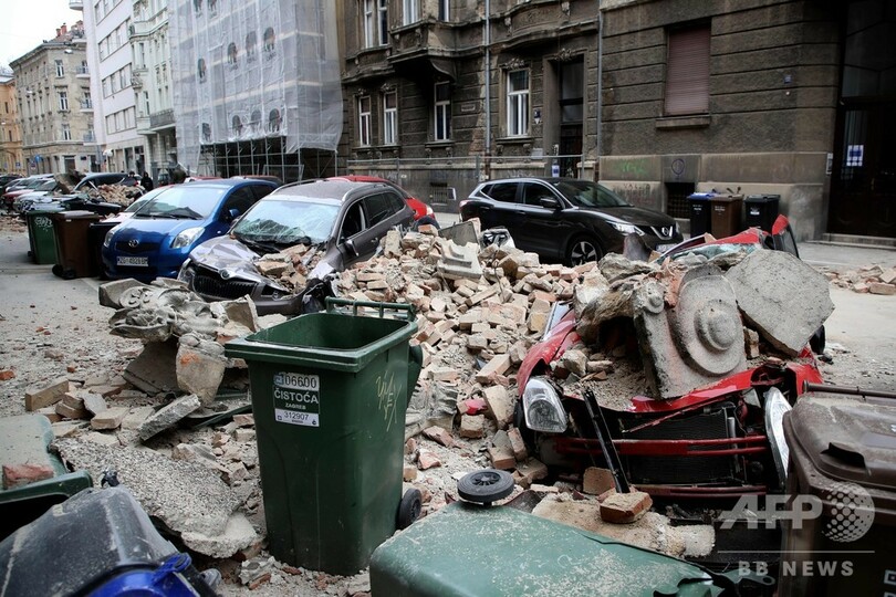 クロアチアでM5.3の地震、約140年ぶりの規模 10代少女重体