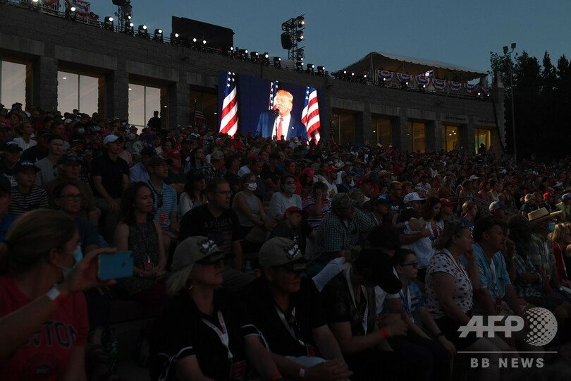 トランプ氏、ラシュモア山での独立記念日式典に出席 過激な抗議運動を非難