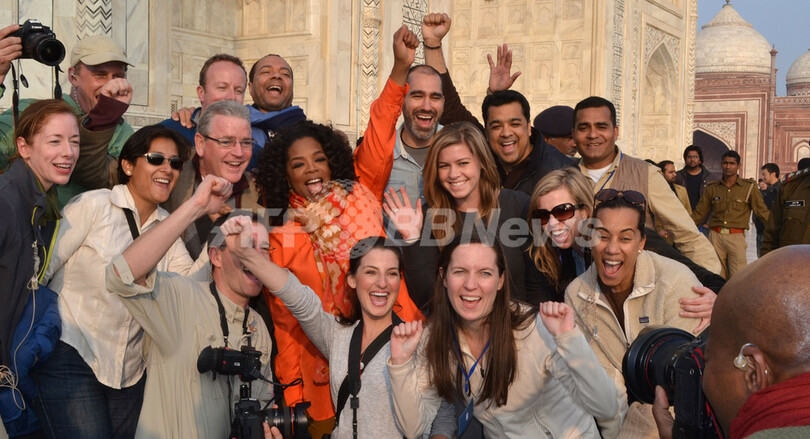 米人気司会者オプラ・ウィンフリー、インドで「本への愛」語る