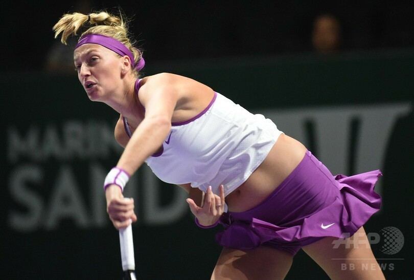 ケルバー、クビトバに勝利で好発進 WTAツアー選手権