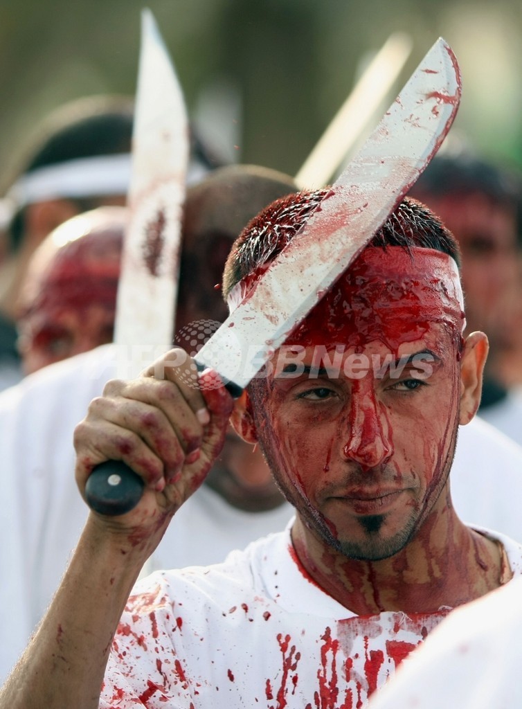 シーア派の宗教行事「アシュラ」、バグダッド