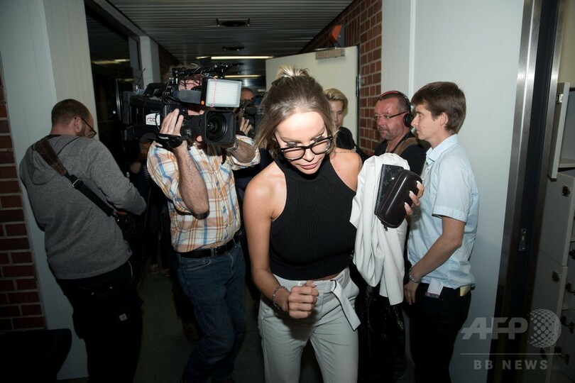 リアリティー番組出演の女、「不当」なレイプ被害訴えで罰金刑に 独