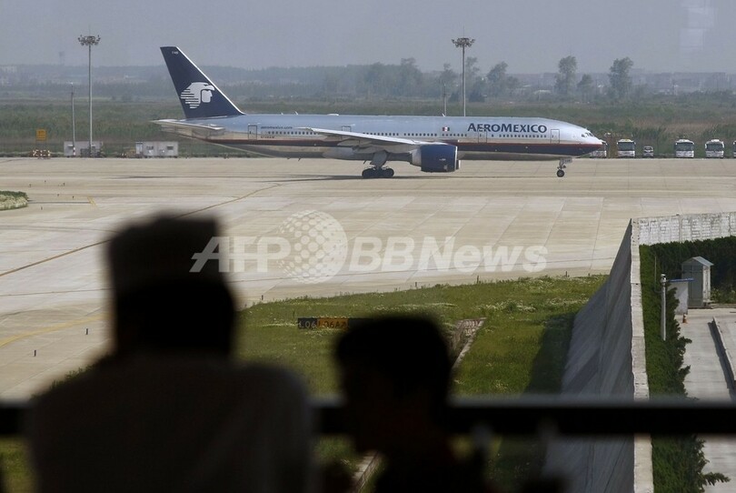 メキシコ航空機でパイロットが飲酒、前週にも同様の事件