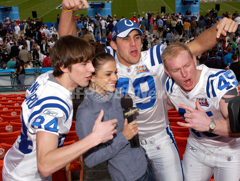 ＜06NFL・第41回スーパーボウル＞ドルフィン・スタジアムでメディアデーが開催される - 米国