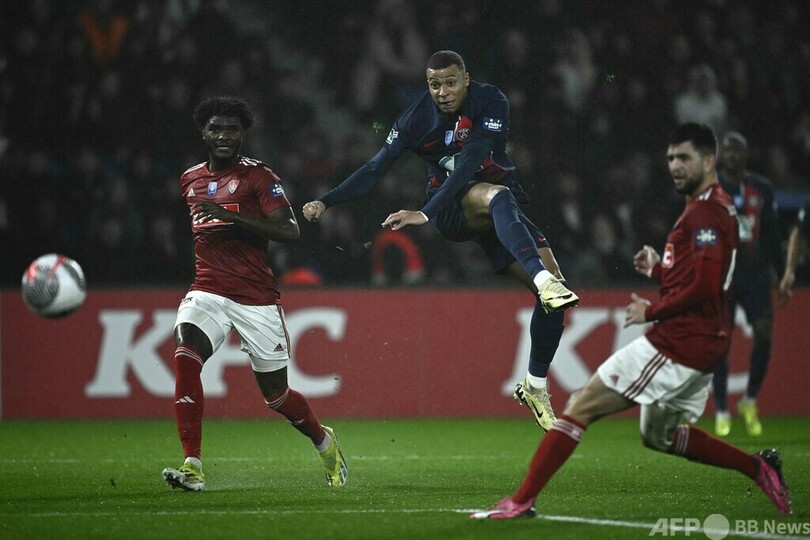 PSGがフランス杯8強入り CLソシエダ戦に向け弾み