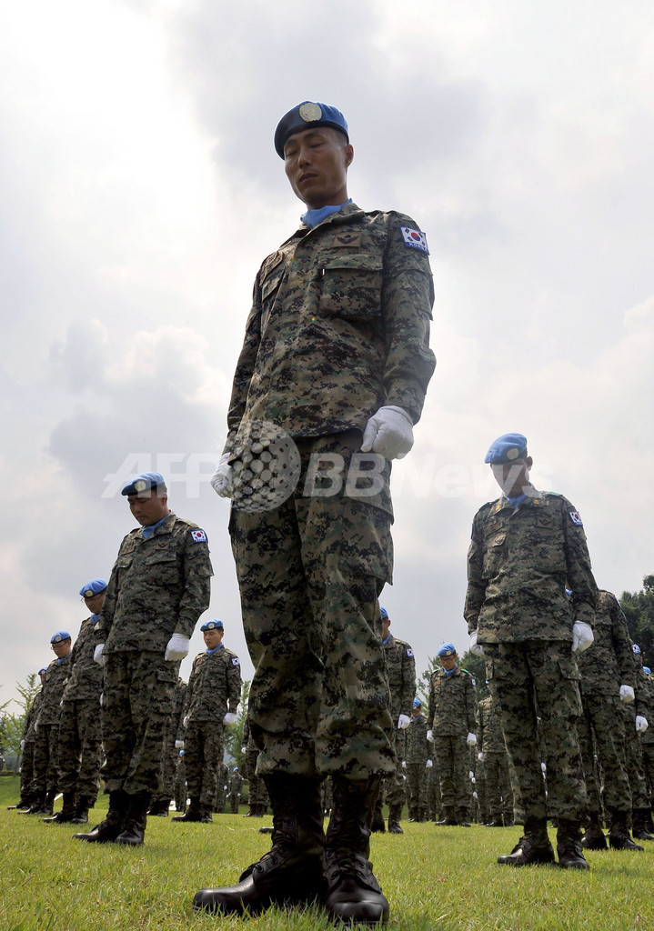 韓国軍兵士360人レバノンへ、国連PKOに参加