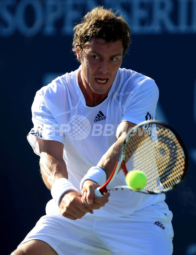 サフィン ストレートでアイズナーを下し2回戦へ 写真5枚 国際ニュース Afpbb News