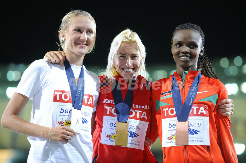 ドミンゲスが女子3000障害で優勝、世界陸上ベルリン大会