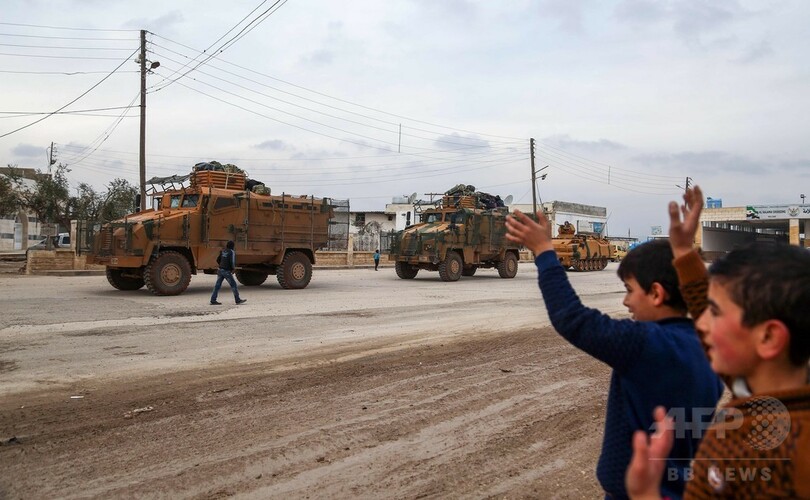 トルコ軍の越境空爆で民間人11人死亡 シリア北部