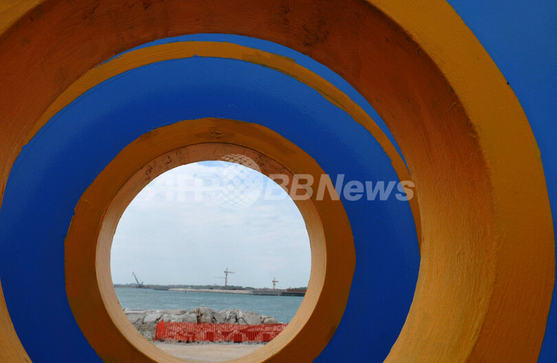 ｢沈まないベネチア｣、可動式堤防モーゼ・プロジェクト