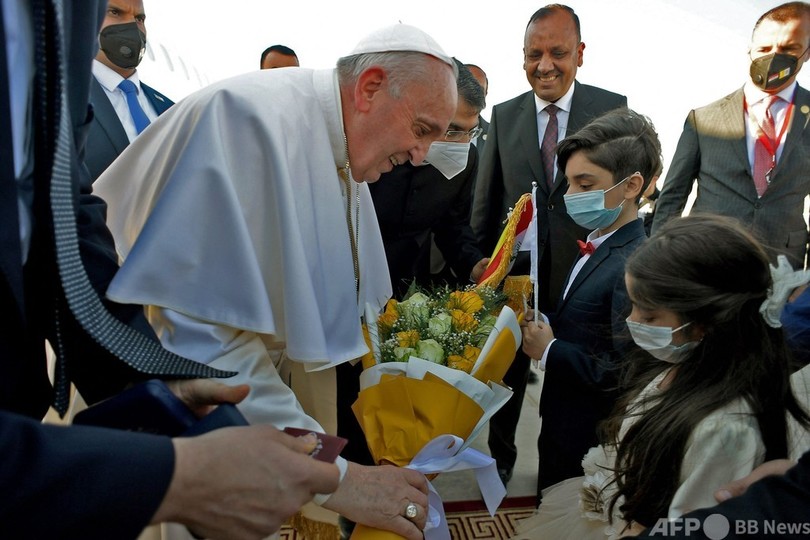 ローマ教皇、イラクのシーア派最高権威と会談