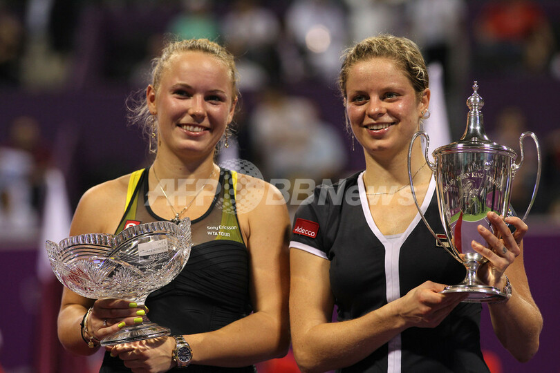 クライシュテルス、7年ぶり3度目の優勝 WTAツアー選手権