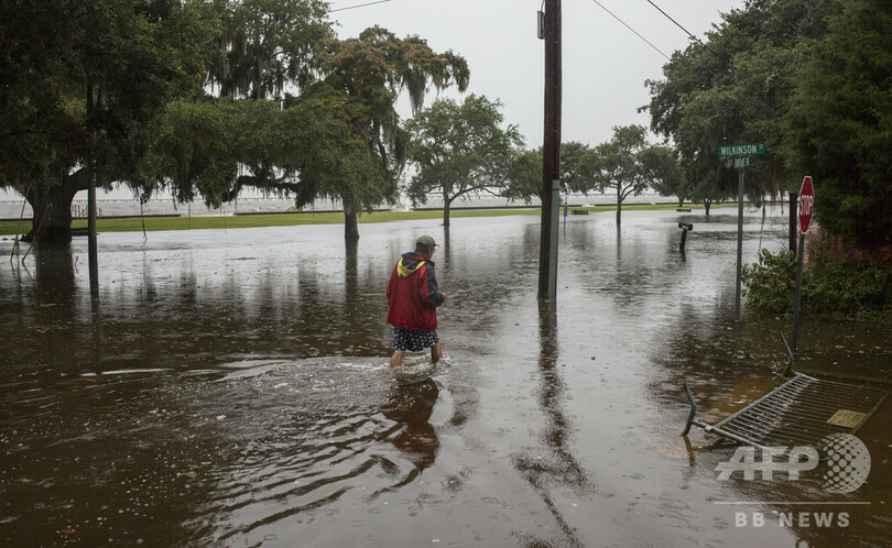 熱帯低気圧「バリー」、勢力弱まるも洪水や竜巻に注意 米ルイジアナ