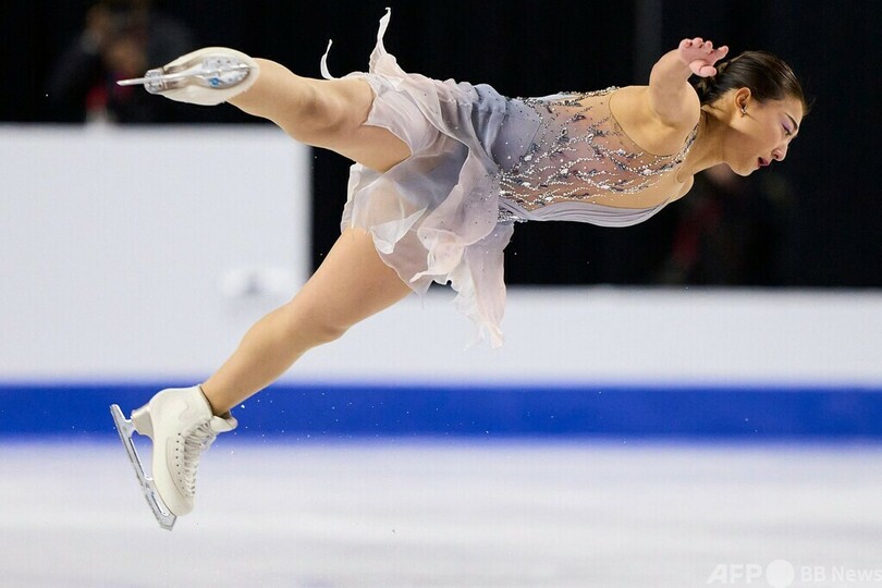 世界女王・坂本花織がSP首位 スケートカナダ